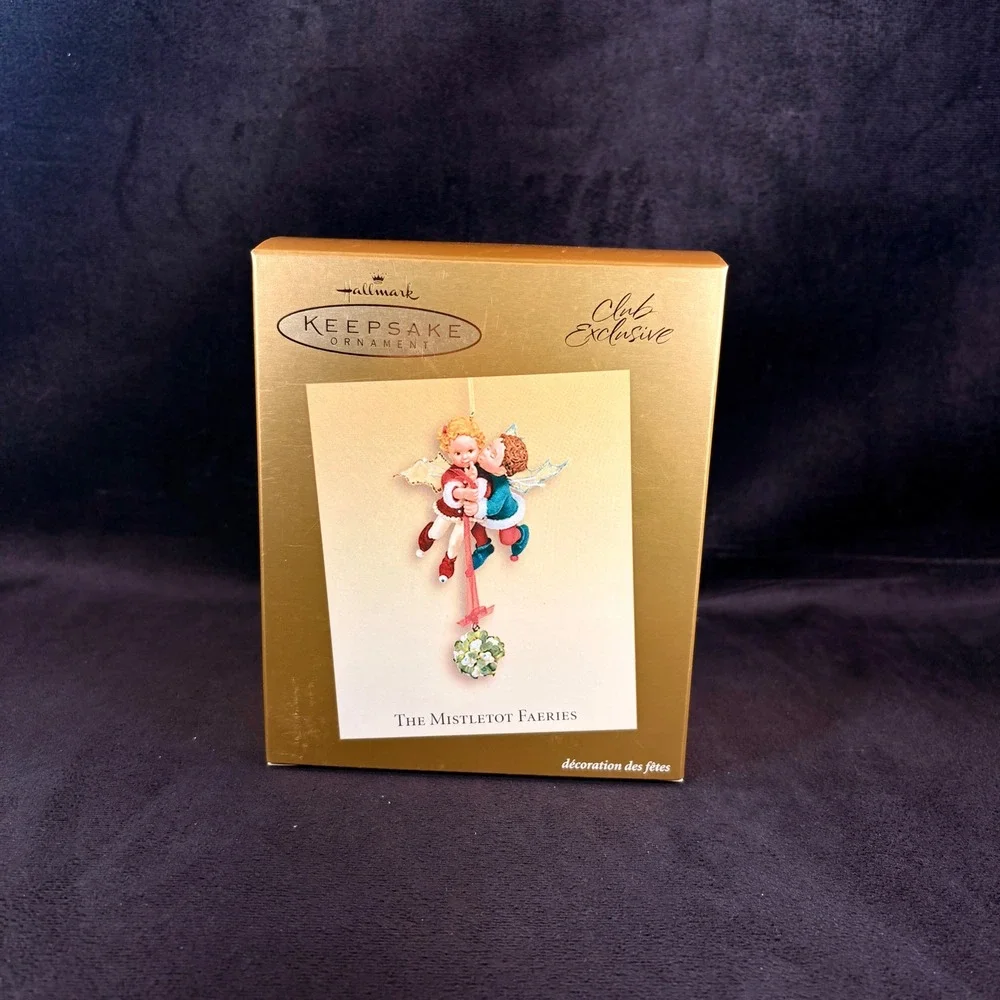 Hallmark‎ 2003 Keepsake Ornament Mistletot Faeries Exclusive Mistletoe Fairies